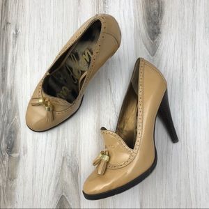 Sam Edelman | Truman Patent Leather Heels Tassel